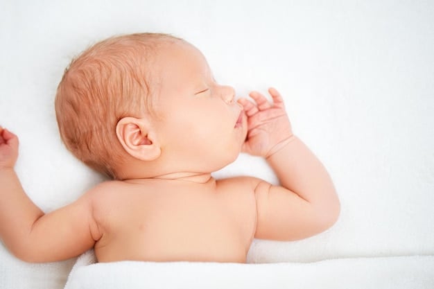 Peaceful Slumber of a Newborn